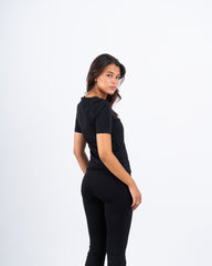 Scoop Neck Fitted Tee