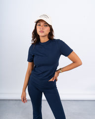 Crew Neck Fitted Tee