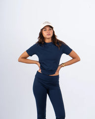 Slim Flared High-Waist Pants - Venti