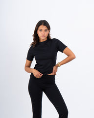 Crew Neck Fitted Tee