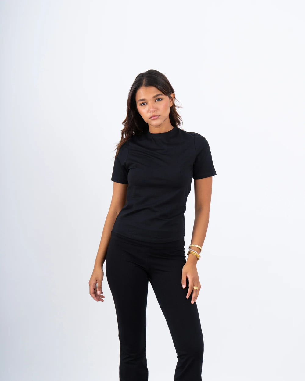 Crew Neck Fitted Tee - Venti