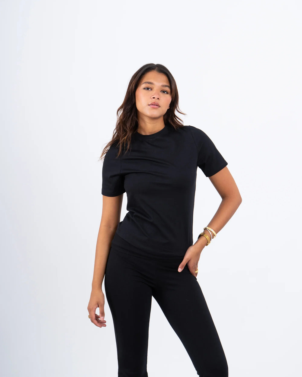 Crew Neck Fitted Tee - Venti