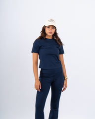 Crew Neck Fitted Tee