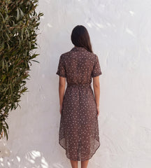 Women Polka Long Shirt