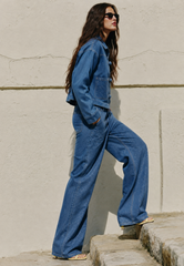 Women Chinese denim