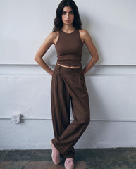 Woman Relaxed Tailored Trousers