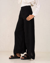 Extra Wide Leg Linen Pants
