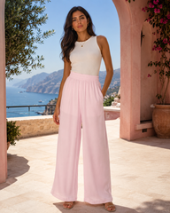 Women soft flowy pants