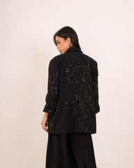 Women embellished Linen