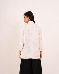 Women embellished Linen