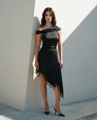 Women's Asymmetrical Cutout Top