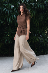 WOMAN Embroidered Cotton Blouse