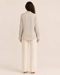 Women drawstring waist
