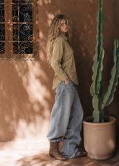 Women jacquard shirt
