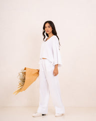 Women Flowy Cotton Top