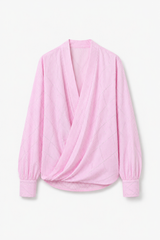 WOMAN Shimmering Button-Down Shirt