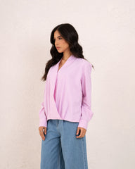 WOMAN Shimmering Button-Down Shirt