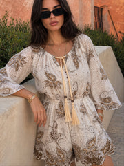 Women's Eyelet Details Beach Dress