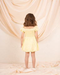 Girl puff ball corset dress