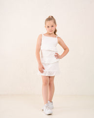 Kids’ Gingham Ruffle Dress