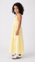 Girl cotton maxi dress