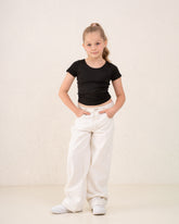 Girl balloon pants with star