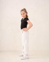 Girl balloon pants with star