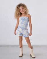 Tie Dye Sequins Short