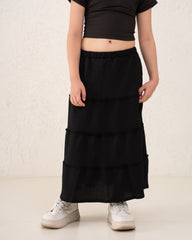 Girl maxi gypsy skirt