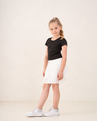 Girl embroidered skirt