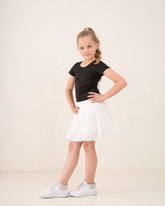 Girl embroidered skirt