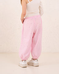 Girl Sparkled Balloon Pants