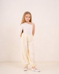 Girl Sparkled Balloon Pants