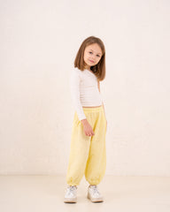 Girl Sparkled Balloon Pants