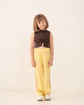 Girl pants with lace details