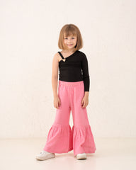 Girl cotton wide pants