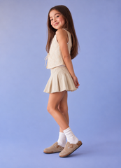 Girl jacquard vest