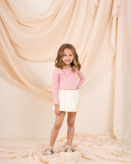 Girl shoulder detail top