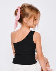 Girl one shoulder top