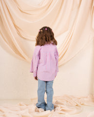 Girl Two Pcs Tank and Shirt