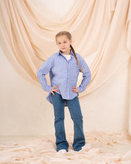 Girl Two Pcs Tank and Shirt