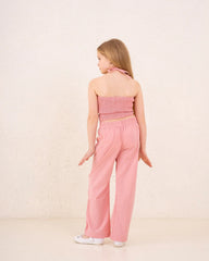 Girl flower halter top - Venti