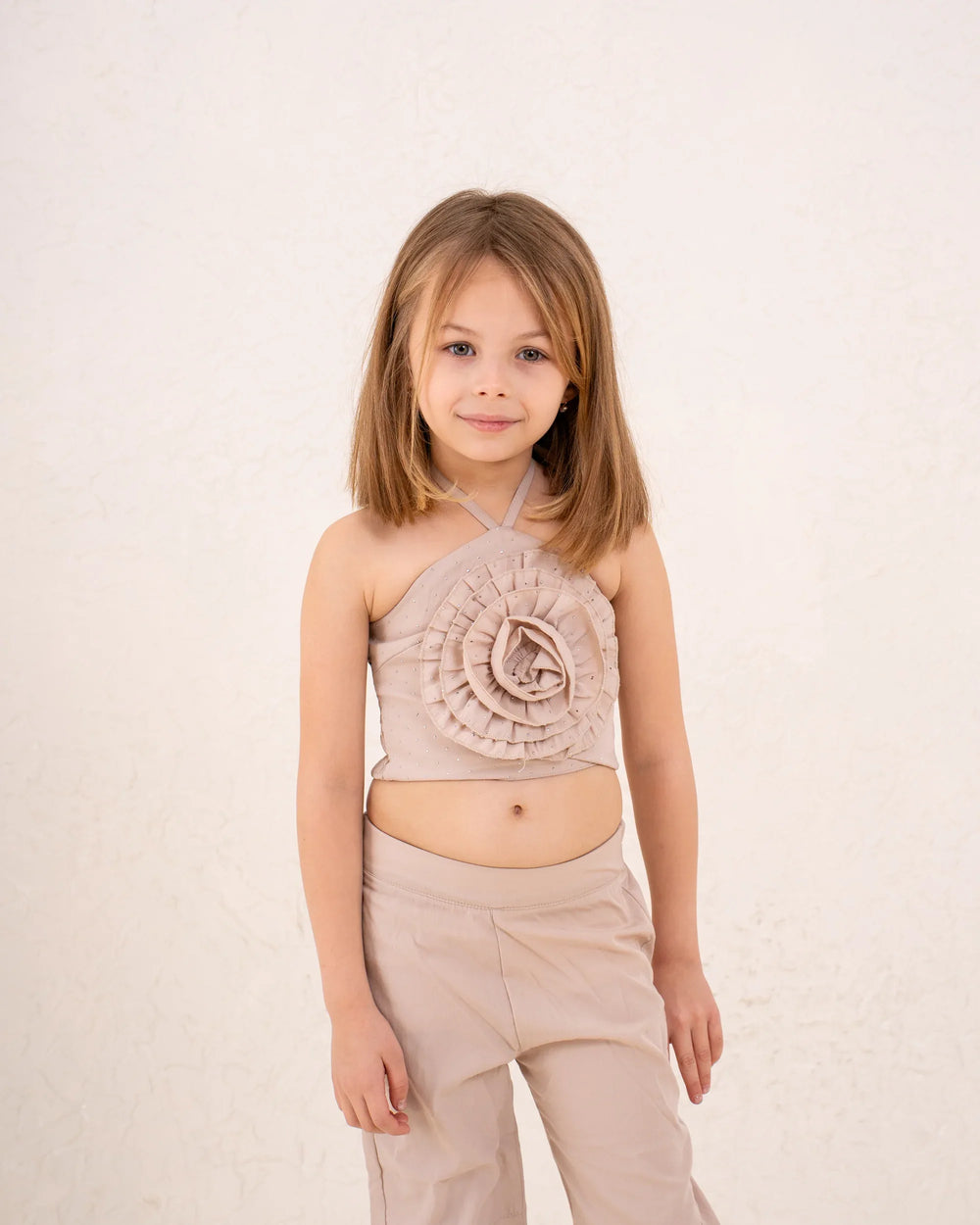 Girl flower halter top - Venti