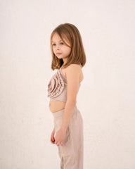 Girl flower halter top - Venti