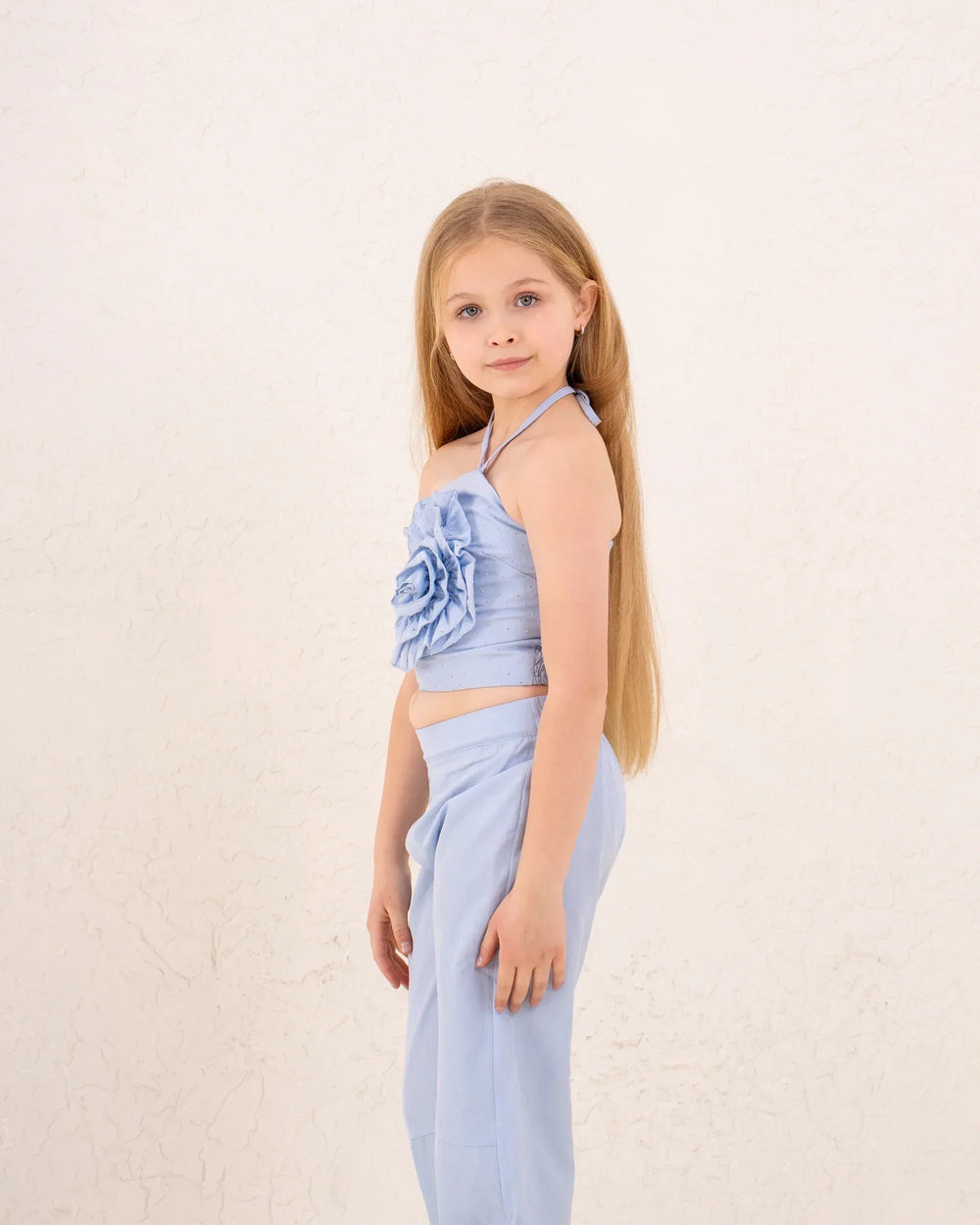 Girl flower halter top - Venti