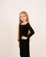 Girl crushed sparkled top - Venti