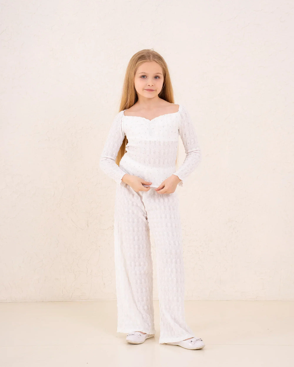 Girl crushed sparkled top - Venti