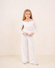 Girl crushed sparkled top - Venti