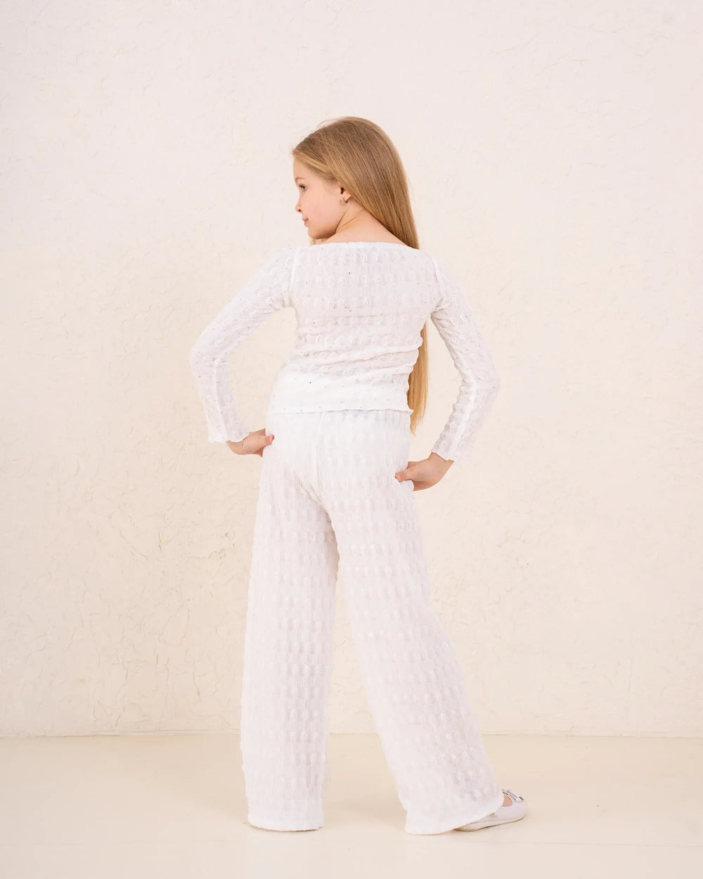 Girl crushed sparkled top - Venti