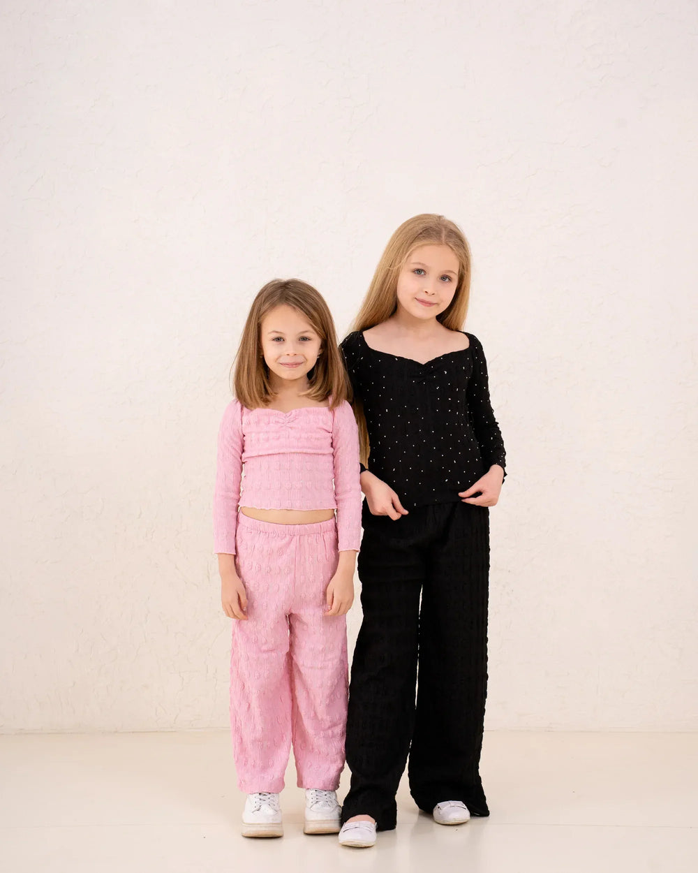 Girl crushed sparkled top - Venti